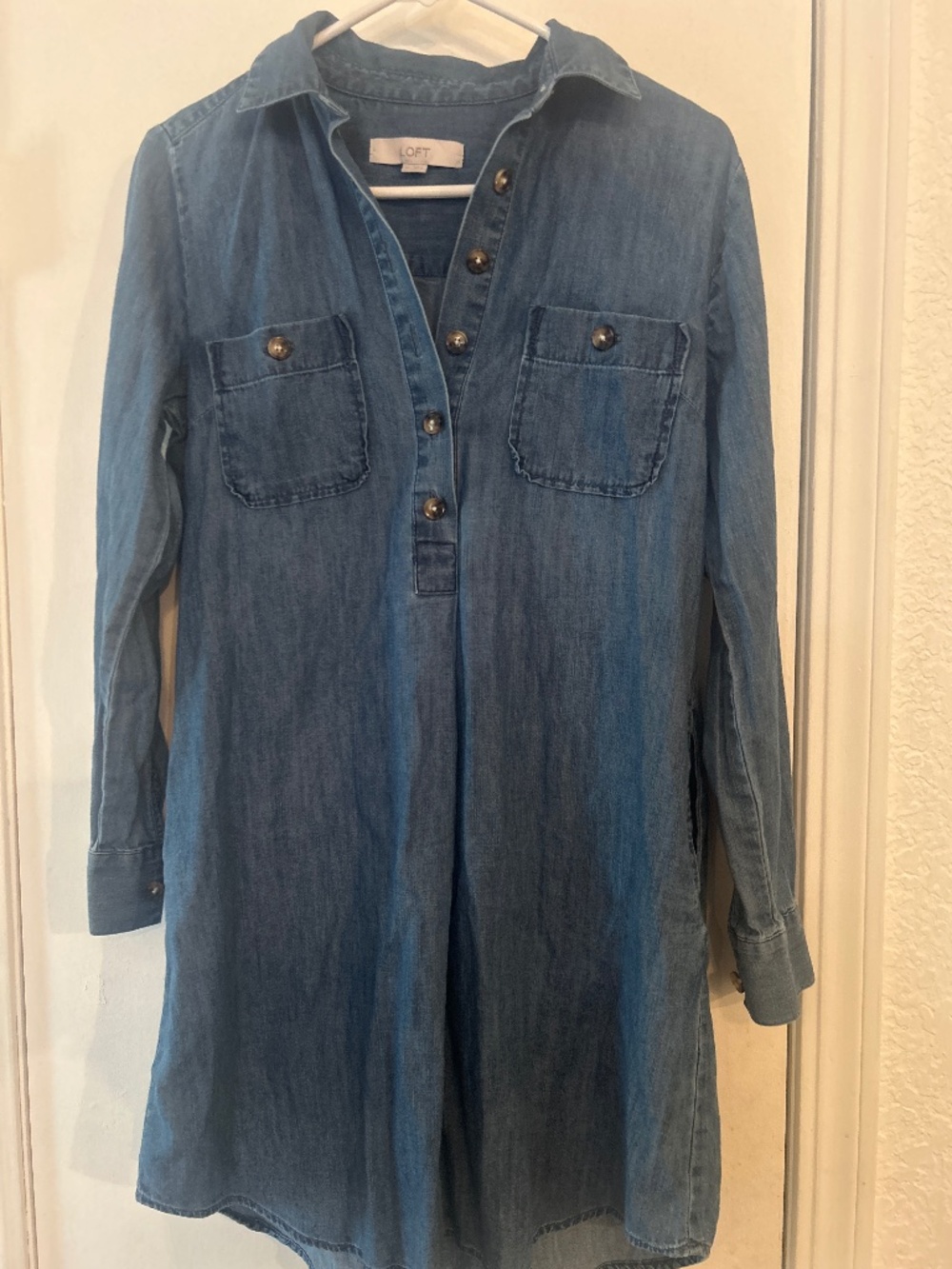 Loft denim dress
